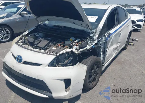 2013 Toyota Prius Two from USA, damaged, VIN JTDKN3DU0D0344541